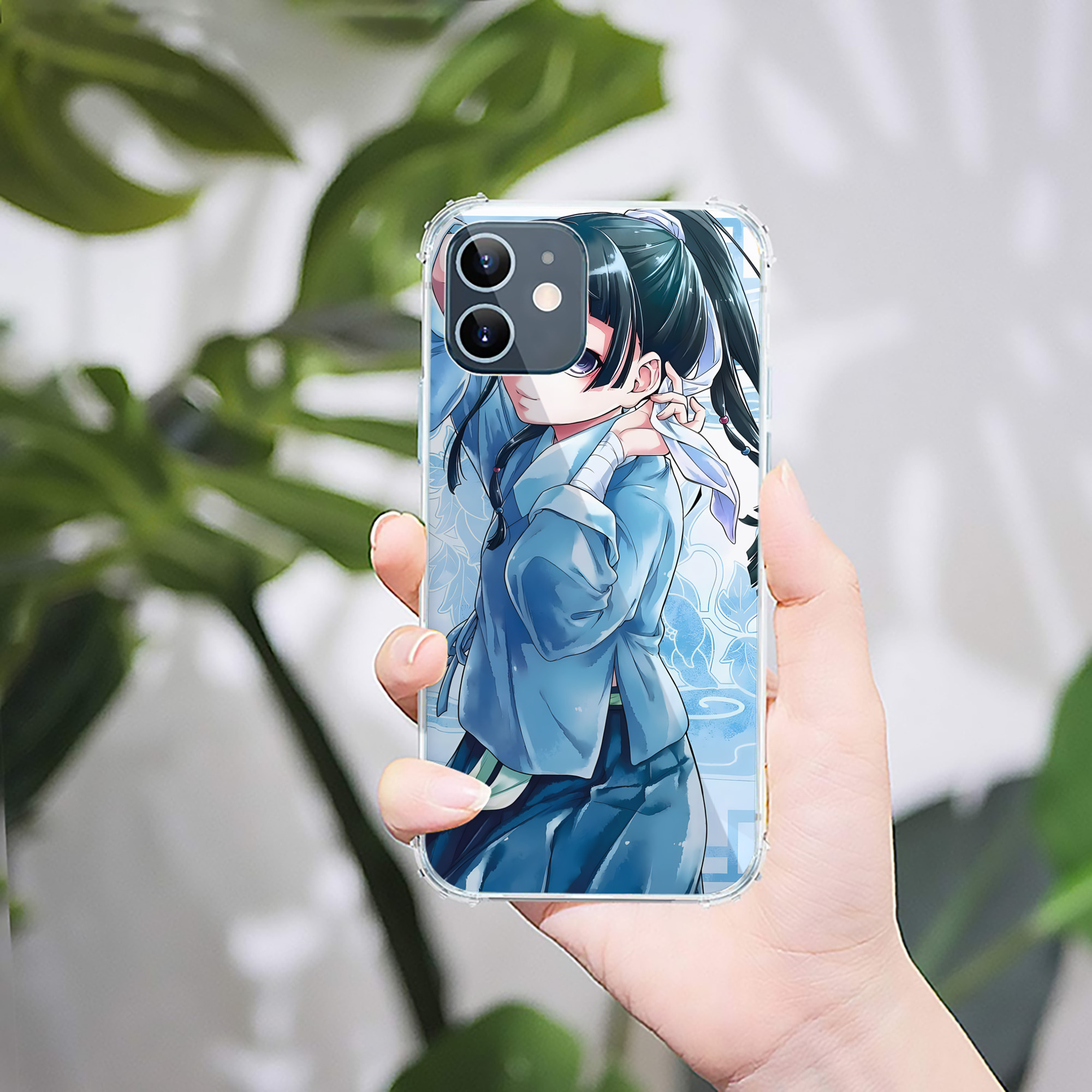（画像用） 薬屋のひとりごと The Apothecary Diaries 【iPhone 12シリーズ対応】透明スマホケース（クリアソフトケース）